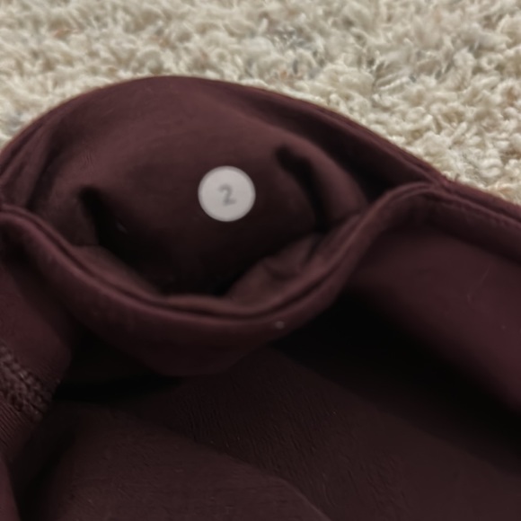 Red LULULEMON Leggings - Picture 6 of 6